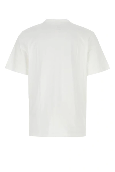 Shop Oamc Man White Cotton Oversize T-shirt