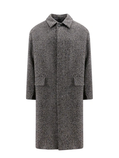 Shop Hevo Hevò Coat In Grey