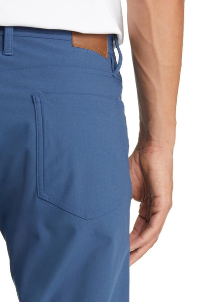Shop Alton Lane Flex Five Pocket Pants In Coastal Blue