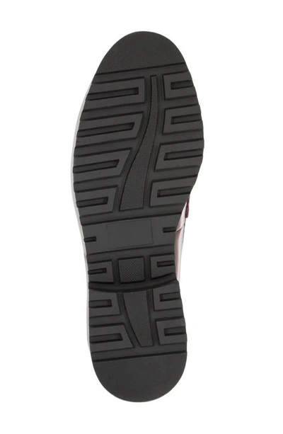 Mia Amore Hali Lug Sole Penny Loafer In Cordovan
