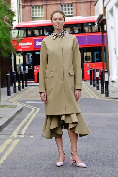 Shop Givenchy Cotton-blend Coat