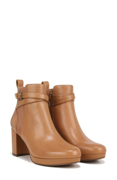 Shop Vionic Nella Platform Bootie In Camel