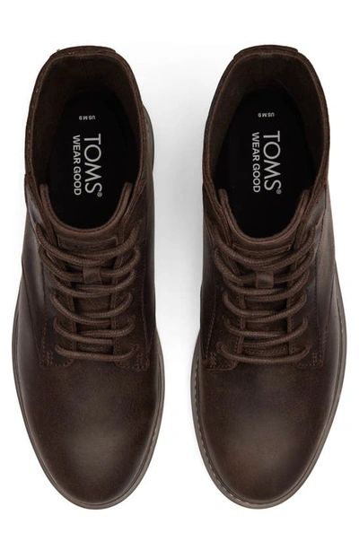 Shop Toms Navira Boot In Dark Brown
