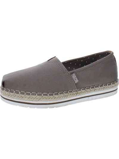 Bobs From Skechers Bobs Breeze Womens Slip On Memory Foam Flats In Brown |  ModeSens