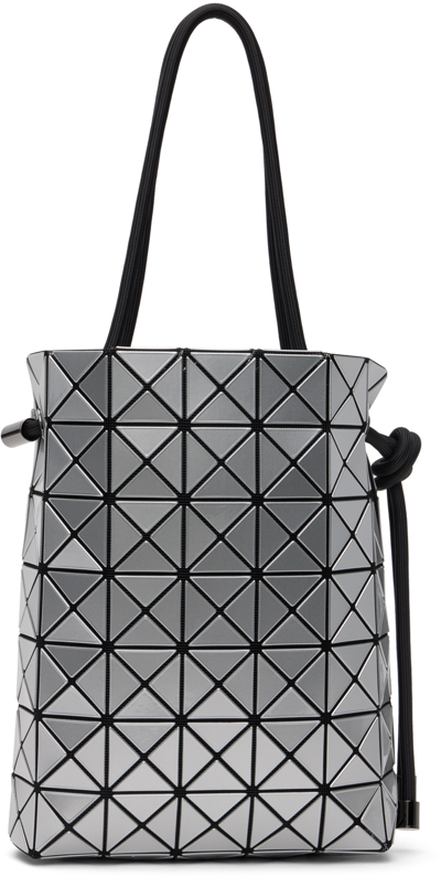 Shop Bao Bao Issey Miyake Silver Medium Wring Bag In 91 Silver