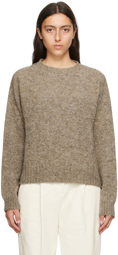 Shop Ymc You Must Create Beige Jets Sweater In 20-natural