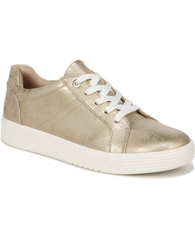 Shop Soul Naturalizer Neela Sneakers In Gold Faux Leather