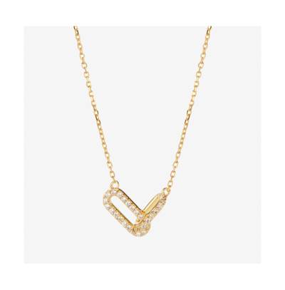 Shop Ana Luisa Chain Link Necklace In Gold