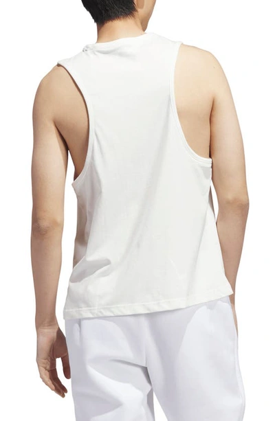 Shop Adidas Originals X Rich Minsi Pride Oversize Graphic Tank In Off White