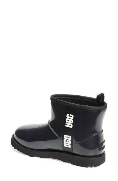 Shop Ugg Mini Classic Ii Waterproof Clear Boot In Black