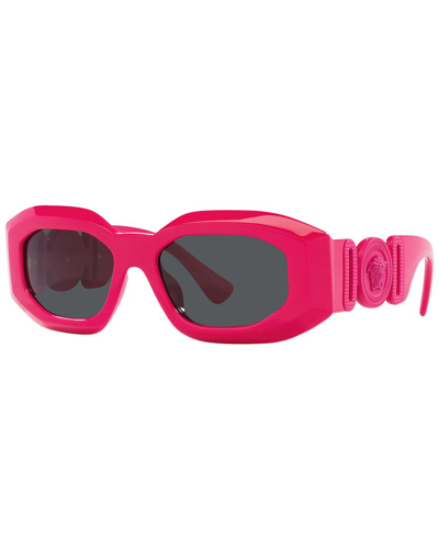 Shop Versace Men's 54mm Sunglasses In Pink