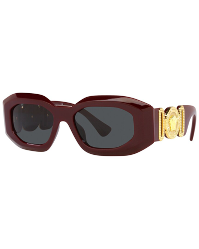 Shop Versace Men's Ve4425u 54mm Sunglasses In Red