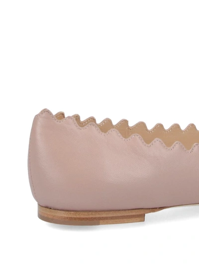 Shop Chloé Chloè Flat Shoes In Pink