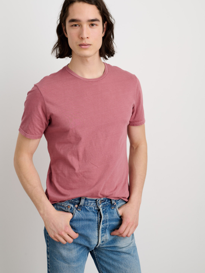 Shop Alex Mill Lightweight Mercer Tee In Currant