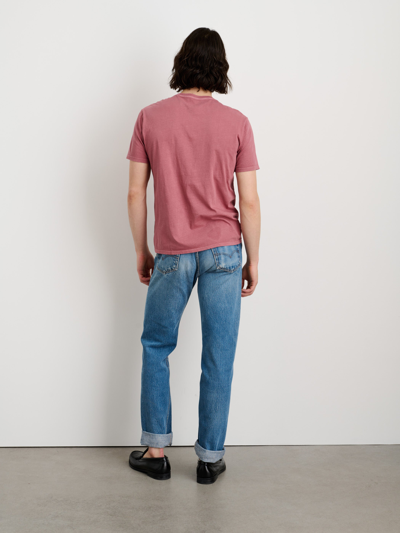 Shop Alex Mill Lightweight Mercer Tee In Currant