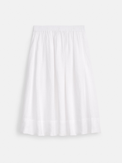 Shop Alex Mill Maddie Skirt In Linen In White