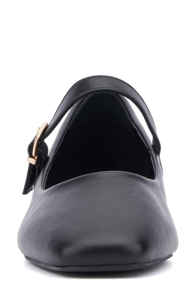 Shop New York And Company Page Mary Jane Ballet Flat In Black