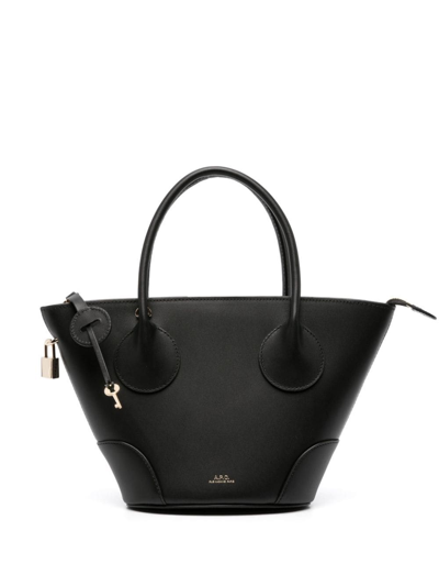 Shop Apc Small Emma Tote In Black