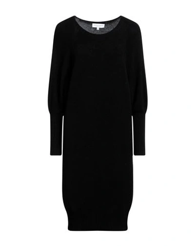 Shop Carta Libera Woman Mini Dress Black Size 1 Viscose, Polyester, Polyamide