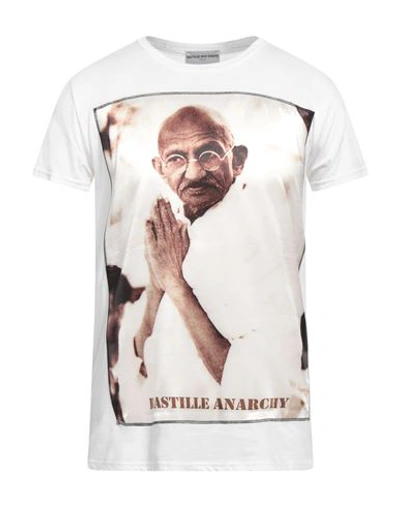 Shop Bastille Man T-shirt White Size M Cotton