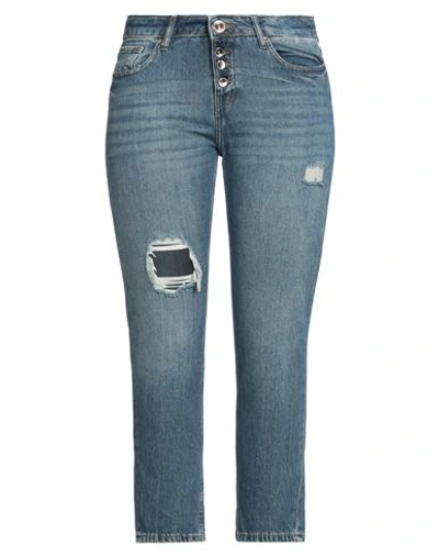 Gaudì Woman Jeans Blue Size 29 Cotton In Blue
