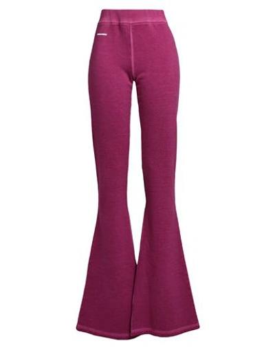 Shop Dsquared2 Woman Pants Garnet Size L Cotton In Red