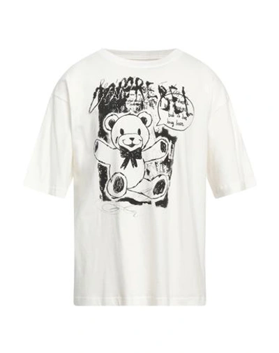 Shop Domrebel Man T-shirt Ivory Size Xxl Cotton In White