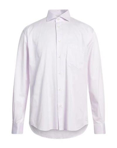Avignon Man Shirt Lilac Size 15 ½ Cotton In Purple