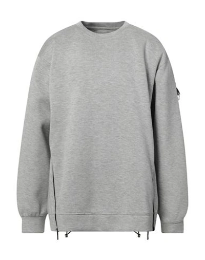 Les Hommes Man Sweatshirt Grey Size Xxl Cotton, Viscose, Polyester In Grey