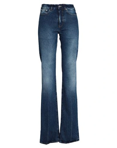 Shop Paura Woman Jeans Blue Size 31 Cotton