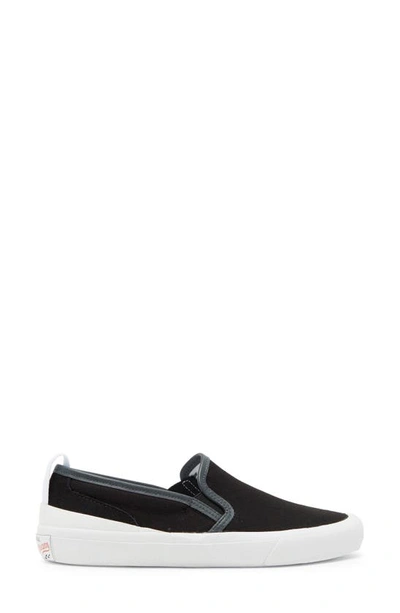 Official Program Canvas Slip-on Sneaker In Black/ White