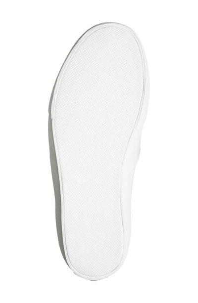 Official Program Canvas Slip-on Sneaker In Off White/ White