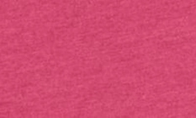 Go Couture Dolman Sleeve Asymmetrical Hem Pullover In Beetroot Purple Pink