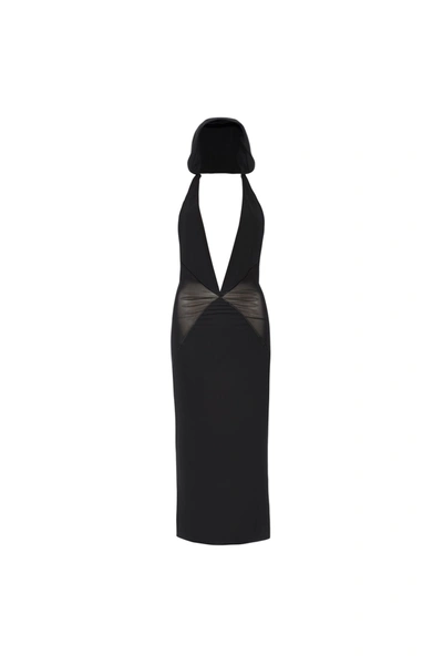 Shop Fw23 Joan Dress In Black