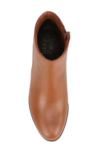 Shop Naturalizer Bay Waterproof Bootie In Cider Spice Brown Leather