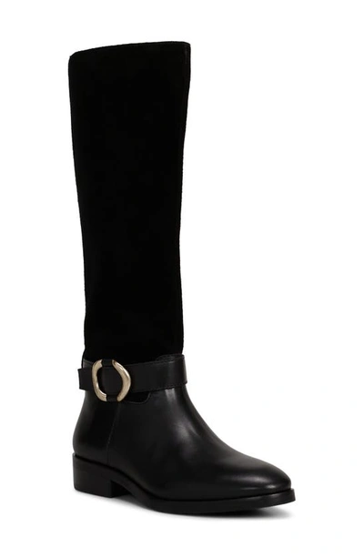 Shop Vince Camuto Samtry Knee High Boot In Black