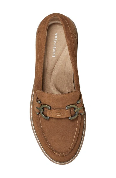 Shop Easy Spirit Kinndle Loafer In Medium Brown