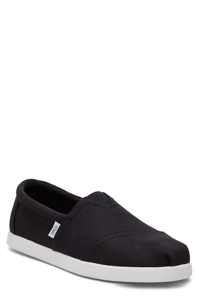 Shop Toms Alp Fwd Slip-on Shoe In Black