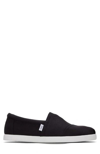 Shop Toms Alp Fwd Slip-on Shoe In Black