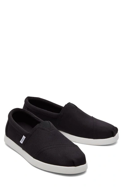 Shop Toms Alp Fwd Slip-on Shoe In Black