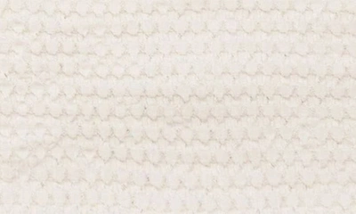 Shop Crane Air Birch Tassel Waffle Knit Cotton Baby Blanket In White