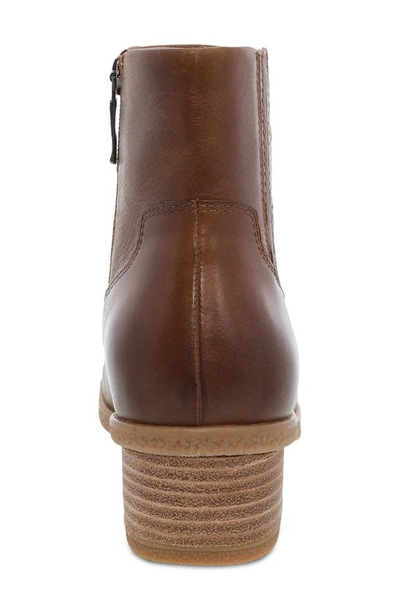 Dansko Daisie Waterproof Bootie In Tan