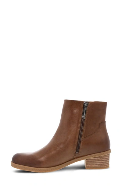 Dansko Daisie Waterproof Bootie In Tan