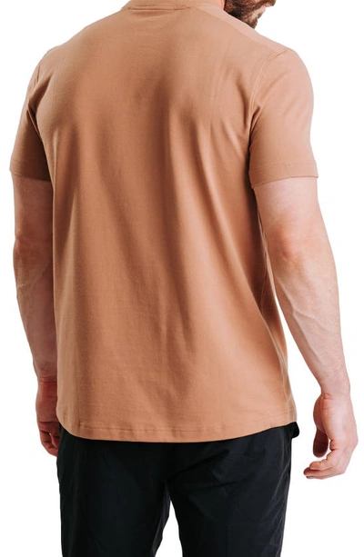 Shop Western Rise Cotton Blend Jersey T-shirt In Brick