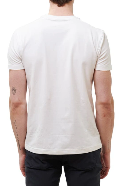 Shop Western Rise Cotton Blend Jersey T-shirt In White