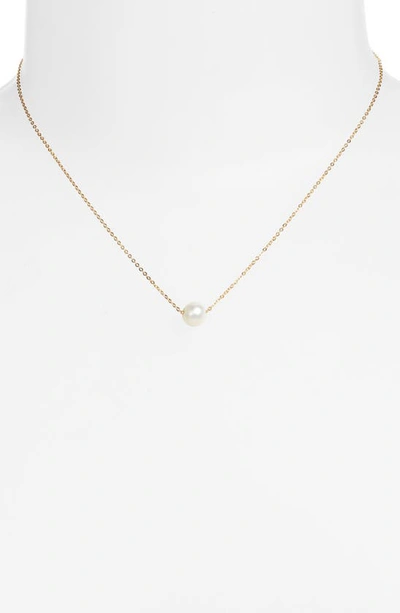 Set & Stones Charlize Freshwater Pearl Necklace In Gold