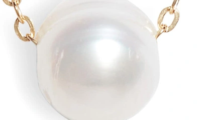 Set & Stones Charlize Freshwater Pearl Necklace In Gold