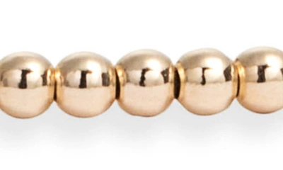 Shop Set & Stones Leni Bead Bracelet In Gold