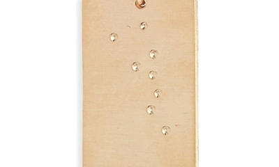 Set & Stones Zodiac Constellation Pendant Necklace In Gold - Taurus
