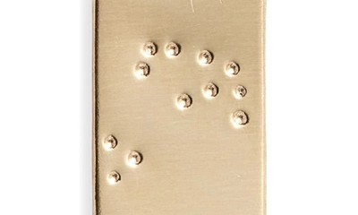 Set & Stones Zodiac Constellation Pendant Necklace In Gold - Capricorn
